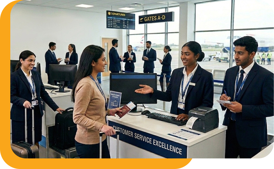 Diploma in Customer Services, Passenger and Ground Services-Hybrid